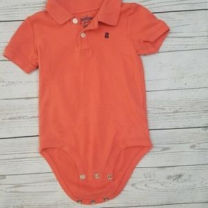 Toddler Coral Polo & Shorts
